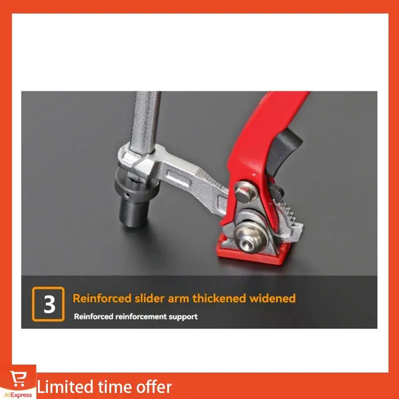 Verse houtbewerkingstafelklem, desktop snelklem, snelle positioneringsklem, houtbewerkingswerkbank, basisdiameter 19 mm