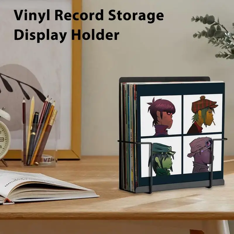 

Record Display Shelf Metal Record Wall Mount Shelves Floating Wall Shelves For Album Record Storage & Display Picture Ledge For