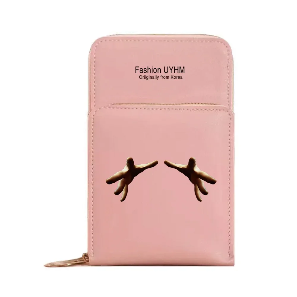 Phone Bag For IPhone 13 12 11 Pro Max X XS Samsung Xiaomi Huawei Messenger Bag Mobile Wallet For Women Clutches 3D Series