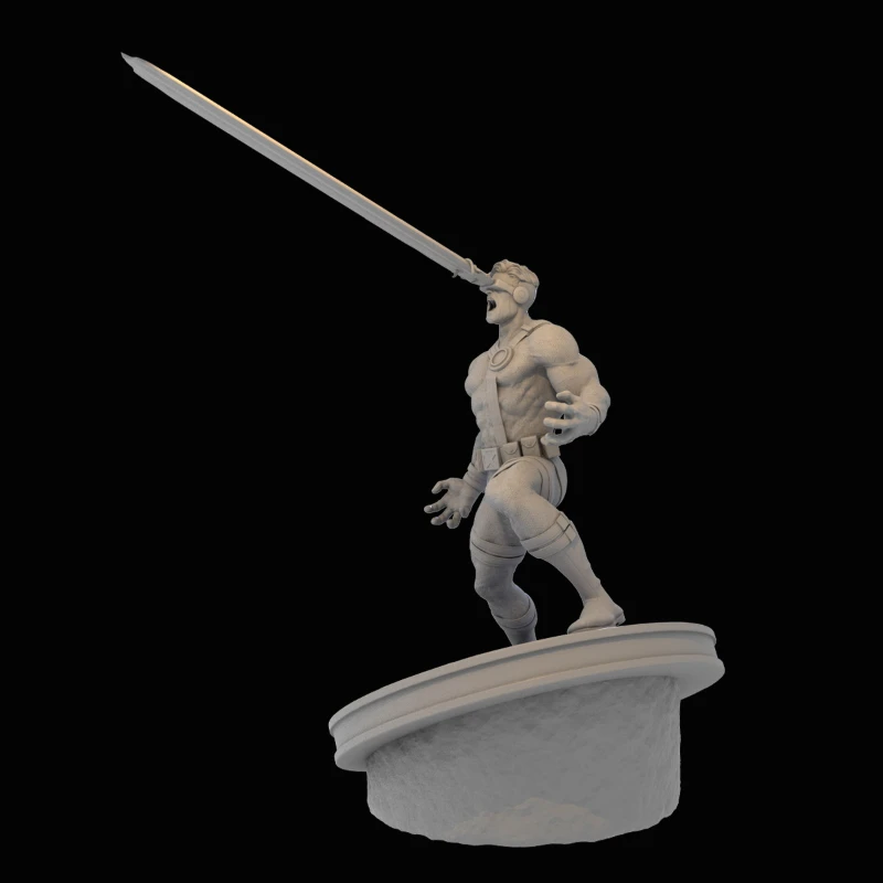 

114mm Resin Figure Anime Figure Mutant Cyclops Assemble Model Kit Unassembled and Unpainted 3D printing toy