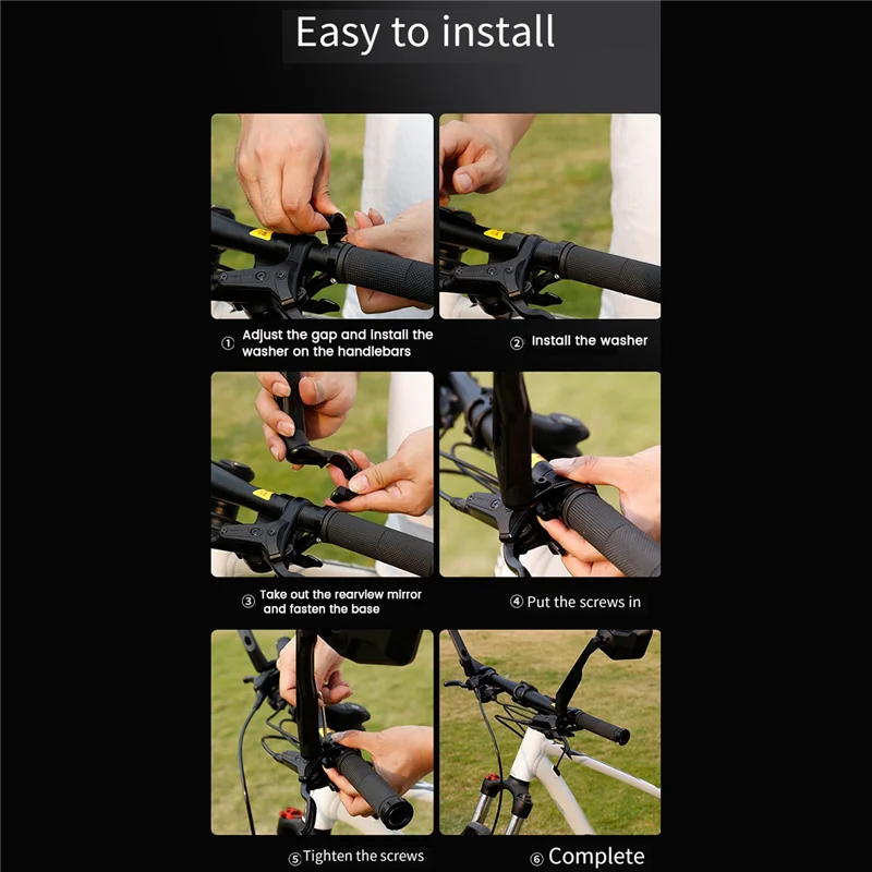 

Dropship-Bike Wide Range Backsight Reflector Adjustable Bike Mirror Bicycle Handlebar Rear View Mirror