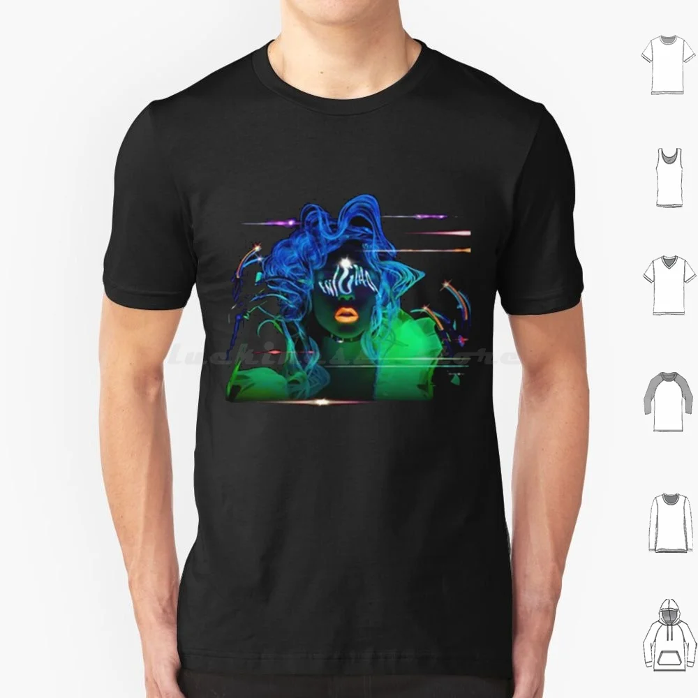 

Women Neon In The Dark T Shirt Men Women Kids 6xl Classic Gaga Chromatica Art Tour Stupid Love Lady Chromatica Legend Vintage