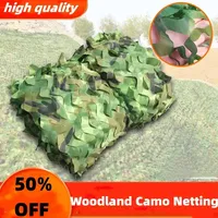 Desert Digital Camouflage Netting Outdoor Hunting Camo Net Camping Sun Shelter Car Cover Camouflage Net Hunting Blind