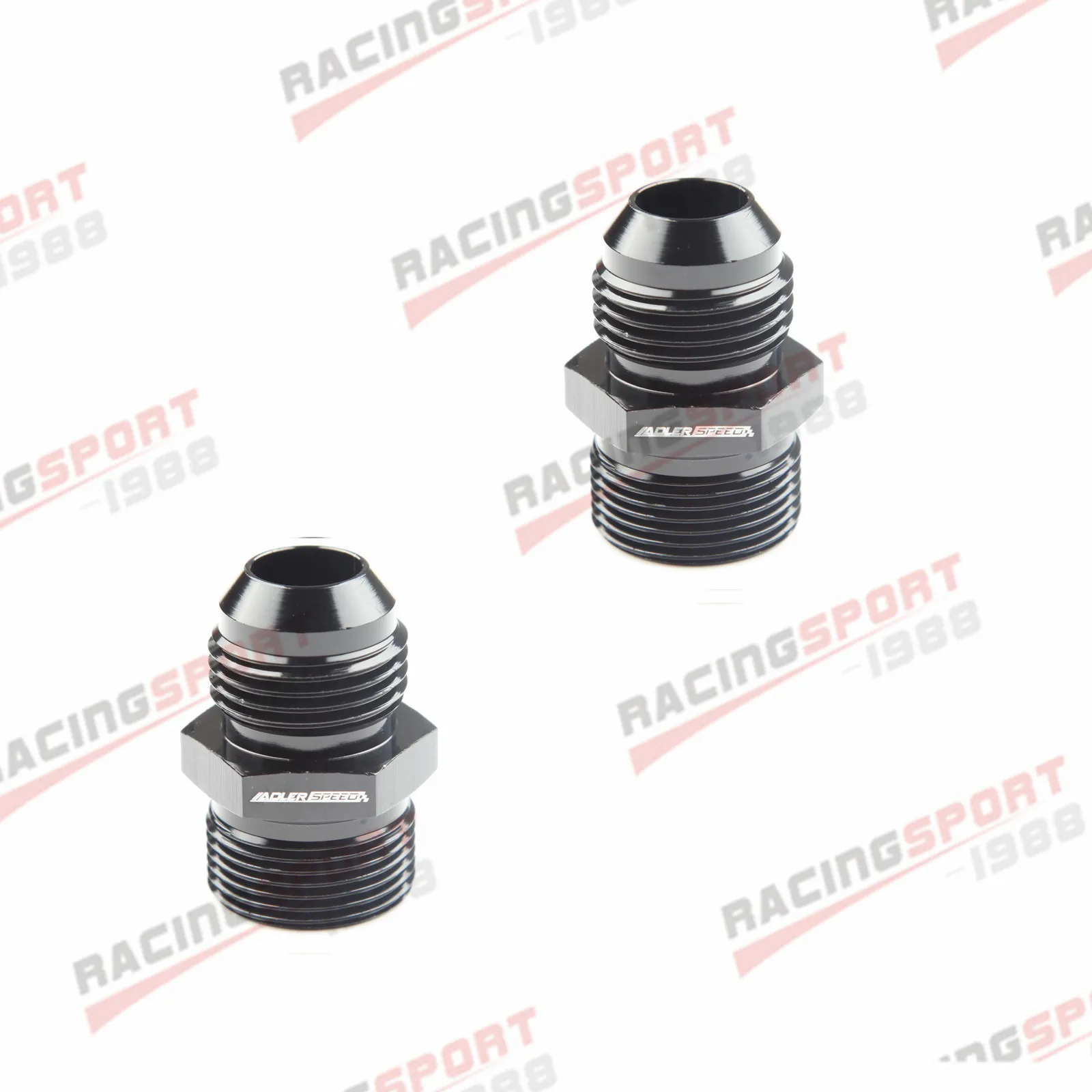 2pc AN8/6 AN10 ToM10 * 1,0 M10 * 1,5 M12/M14/M16/M18 * 1,5 Gewinde Gerade Heizöl Luft Schlauch Fitting Männlichen Adapter Auto Auto Zubehör