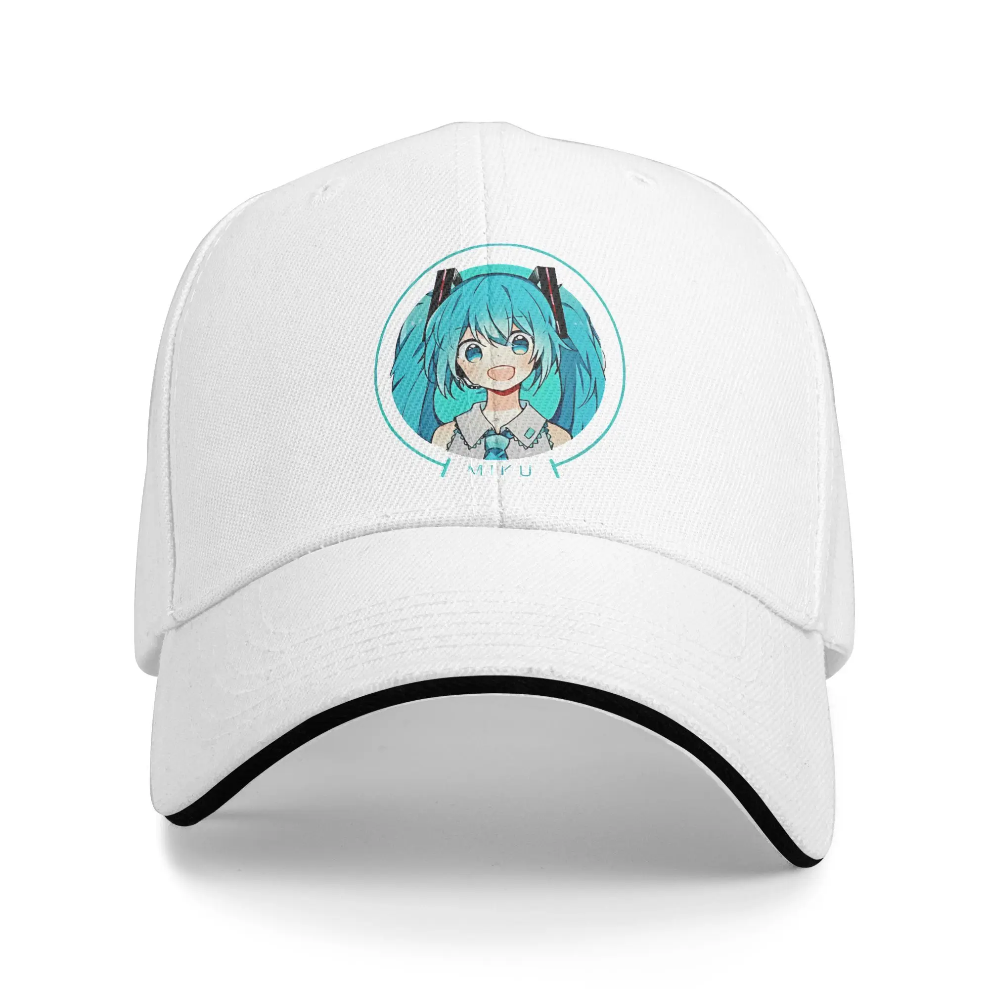 Hatsune Miku Vocaloid sekai undertale megurine luka Men Women Baseball Cap  Trucker Hat Classic Daily Headwear Fit Snapback Hat