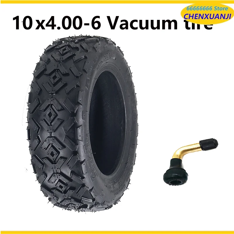 

10X4.00-6 Бескамерная шина 10*4.00-6 Вакуумная шина для ATV Мини-мотоцикл E-Bike Электрический балансирующий автомобиль Запчасти для скутера