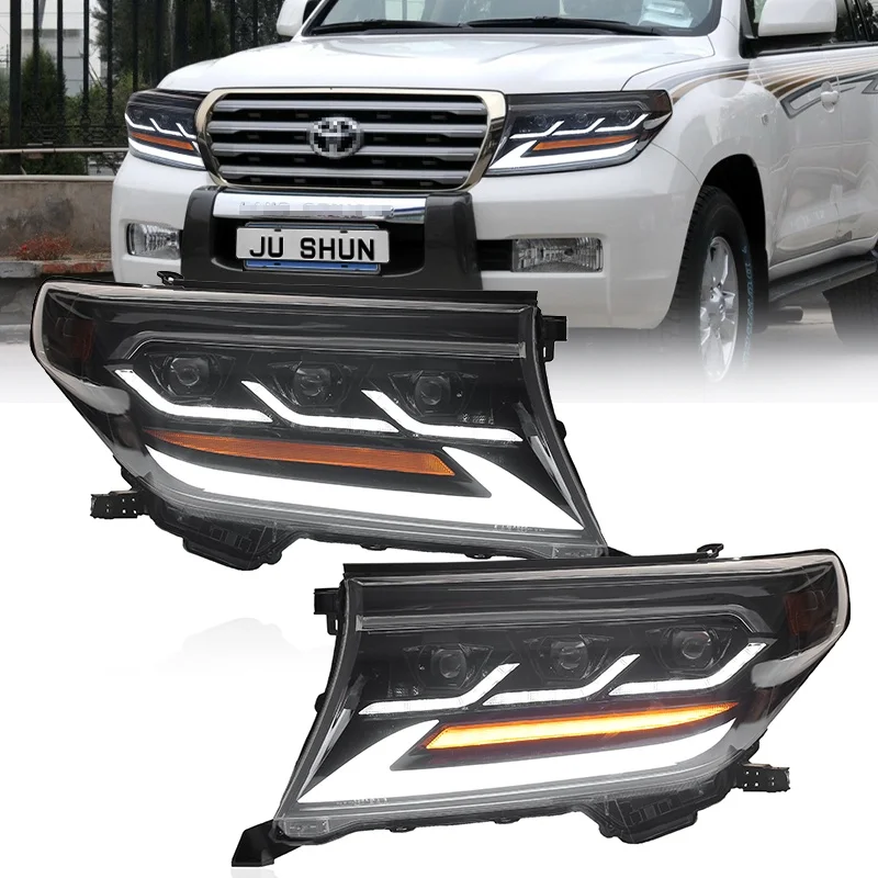 

Для новых цветных светодиодных фар 8000K совместим с Toyota Land Cruiser LC250 от 2008 до 2015 года.