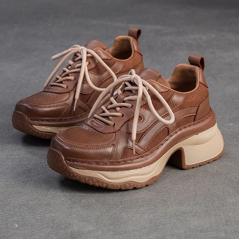 Women's AIYUQI Anti-Slip Thick-Soled Sneakers for Comfort