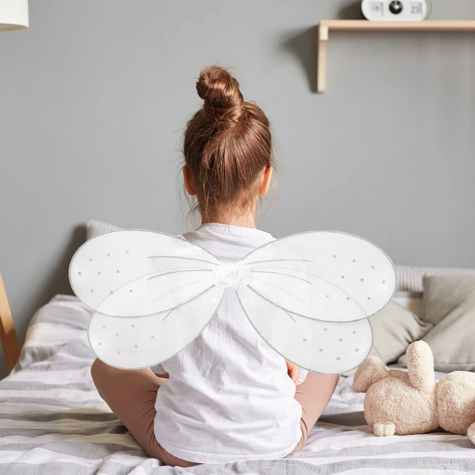 

cosplayfairy Wingslightweight Party Butterfly Wings For Girls Wings Dress Up Costume For Kids Adults Elastic Strap