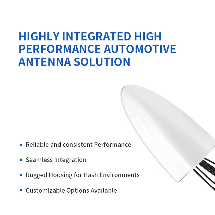 Harxon All-in-one High Precision Automotive Antenna DSRC C-V2X UWB AM/FM WIFI
