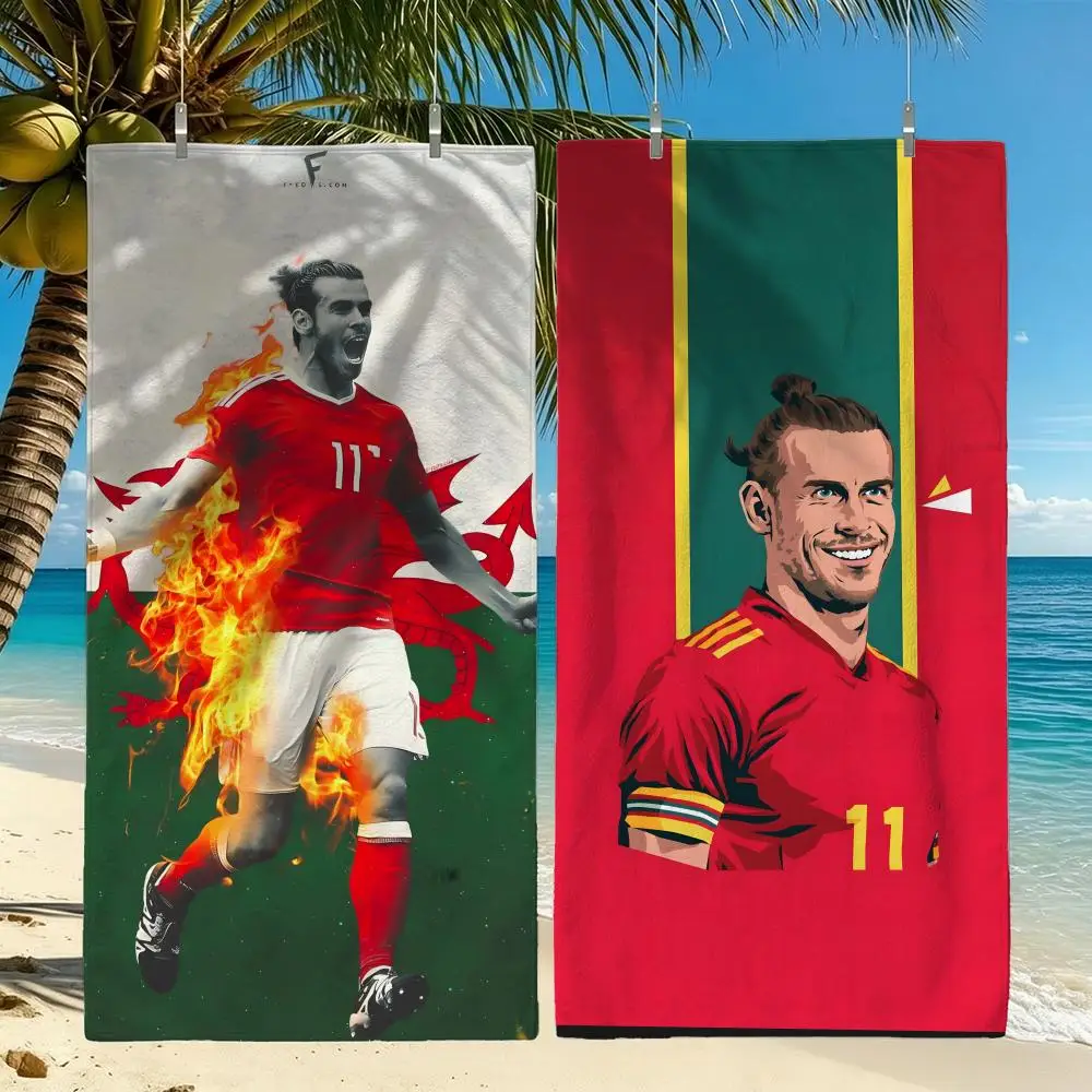 Athlete Gareth Bale Towel Towel Beach Towel Oversized Quick Dry Towel Absorbent Soft Swim BeachTowels for Men Women