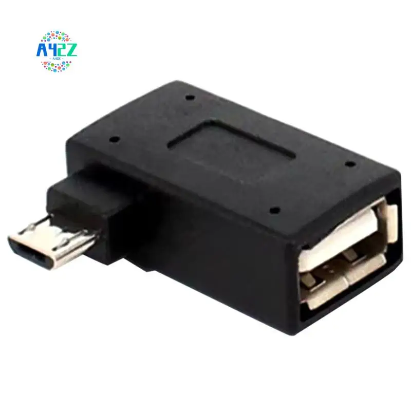 A42Z-10 Micro USB OTG Adapters For TV, Mini Classic, And Mini With Power Supply (Angled Design)