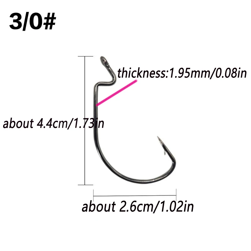 5 ~ 40 Stück 7 g Tropfen-Sinker + 3/0 Kurbelhaken-Set Drop Shot Fishing Teardrop Sinker mit Barrel Swivel Casting Sinker für Texas Rig – Detail 10