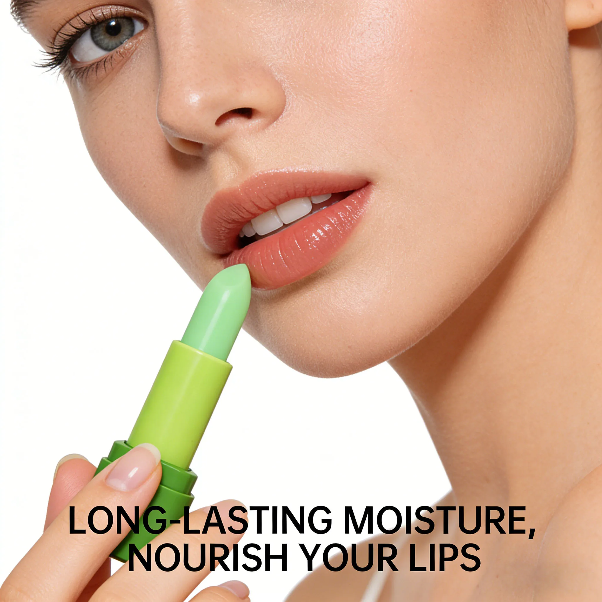 

Aloe Vera Lip Balm, Hydrating And Moisturizing, Keeps Your Lips Plump And Attractive, an Ideal Autumn And Winter Gift for Girls