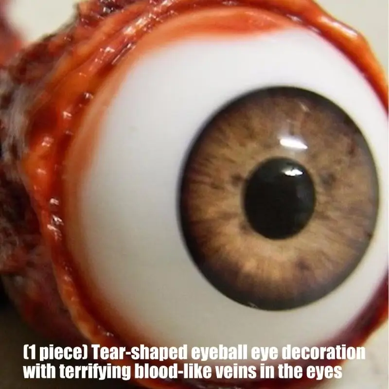 Indoor Table Horror Eyeballs Figure for Photo Background, Shelf Placement, Room Display, Seasonal Display and Party Use 55KF