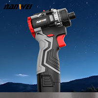 Nanwei Power Tool Brushless Dual Speed Screwdriver Cordless Mini Electric Screwdriver 45NM DIY Home Screwdriver Multi-Functional