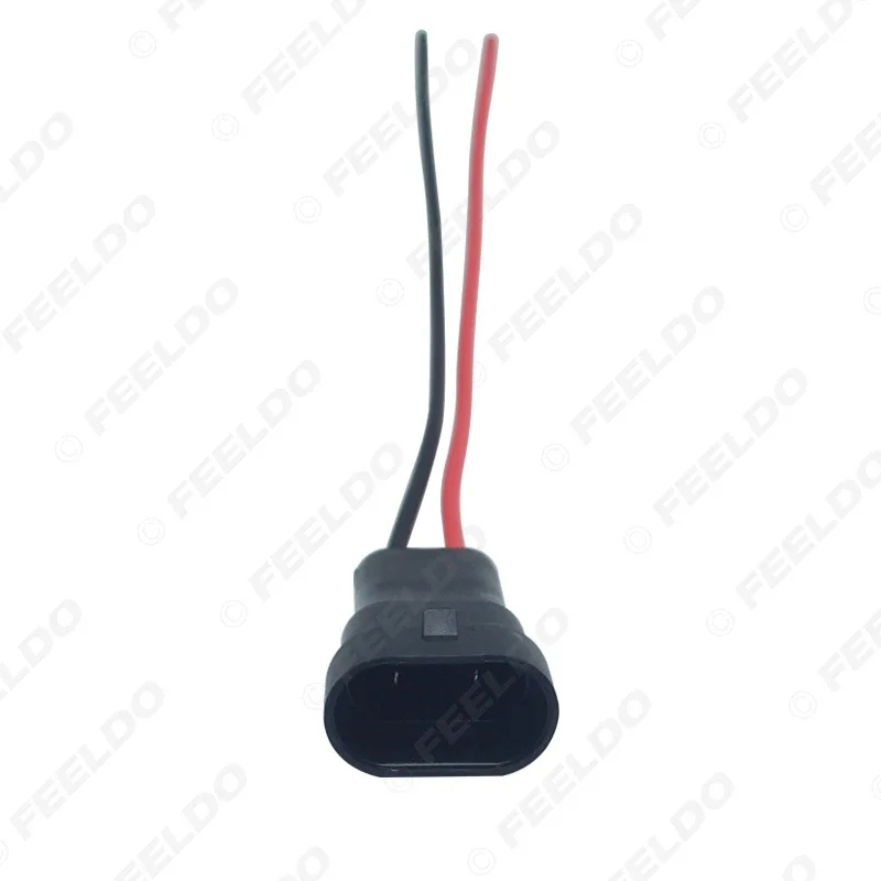 9005 HB3 9006 H10 Car Headlight Bulb Plug Adapter Wiring Harness Male Connector