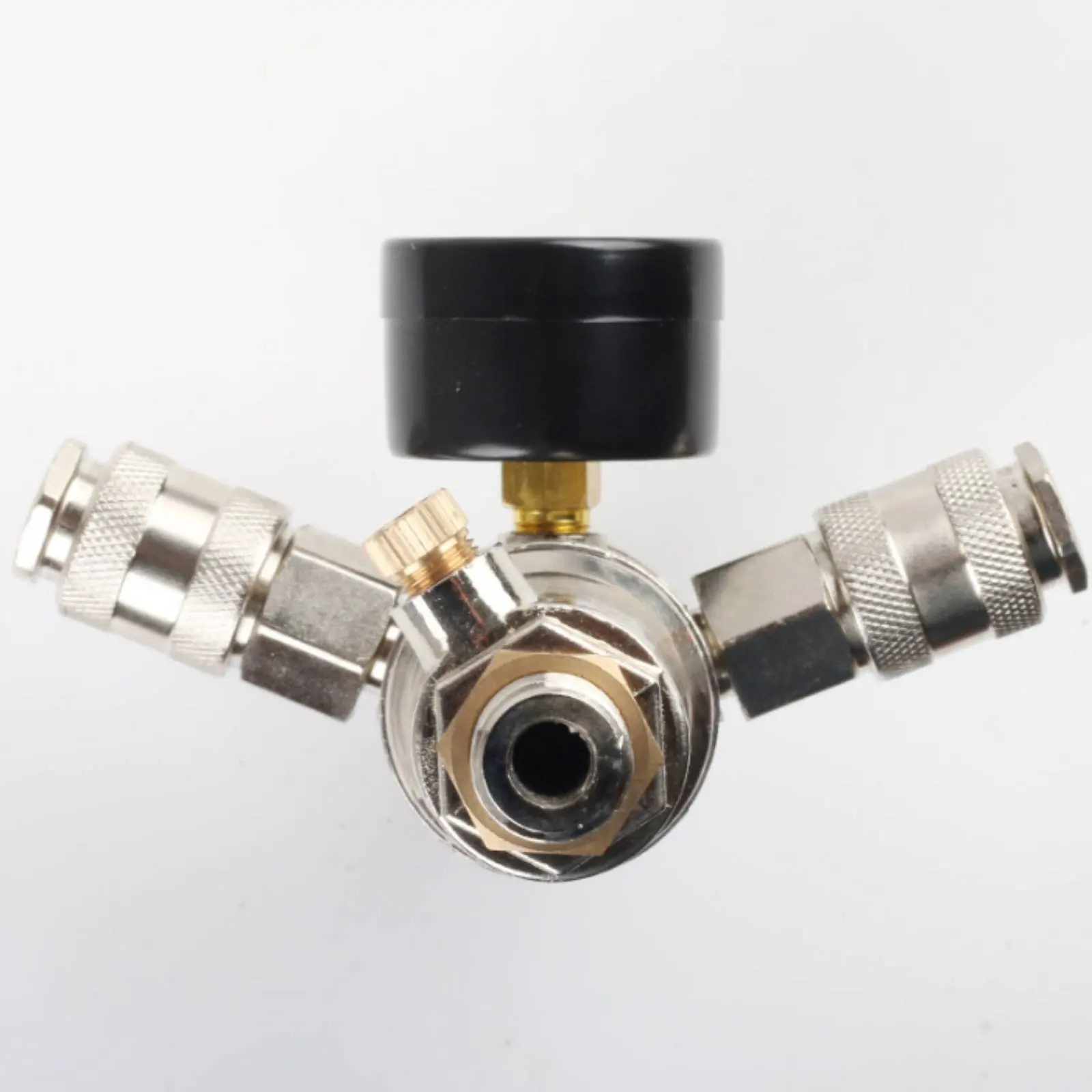Filter Regulator Combo Double Quick Coupler Air Compressor Moisture Separator Water Oil Separator Metal Body for Workshop