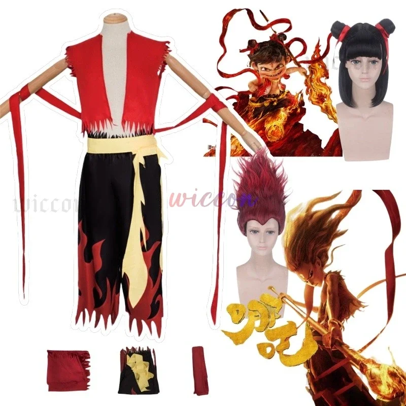 

CosplayAnime Nezha Cosplay Costume Performance Dance Clothes Halloween Cosplay Festival Costumes Carnival Game China Mythology R
