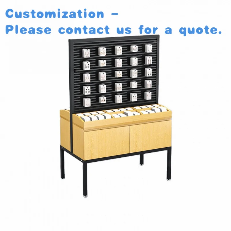 

custom.Ready Made Display Shelf MDF Mobile Phone Accessories Mdf Panel Toy Snacks Slatwall Display Wooden Display Rack Stor