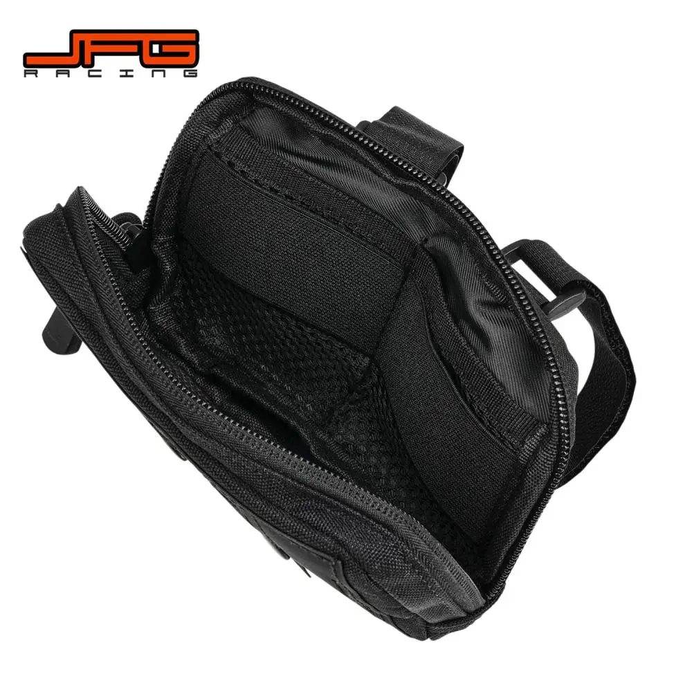 For Honda Yamaha BMW KTM Sur-Ron Suzuki Ridstar Q20 Motorcycle 22 28mm Handlebar Bag Nylon Storage Pouch Universal Dirt E-bike view 6