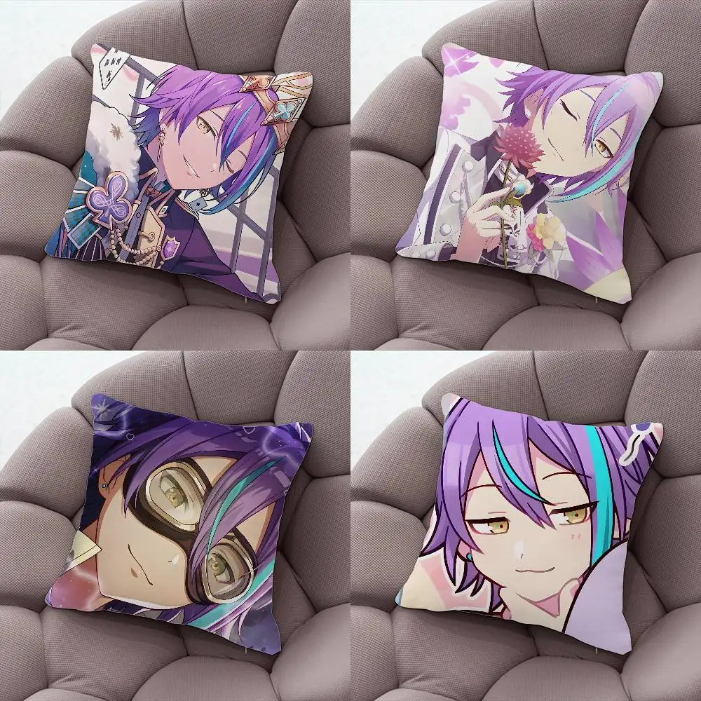

P-Project Sekai Kamishiro Rui Pillow Case Plush Fabric Soft Pillowcase Double Sided Print Cushion Cover Household Gifts