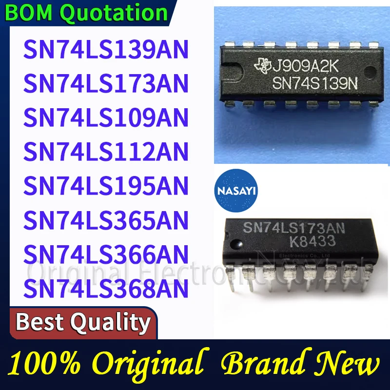 

SN74LS139AN SN74LS173AN SN74LS109AN SN74LS112AN SN74LS195AN SN74LS365AN SN74LS366AN SN74LS368AN