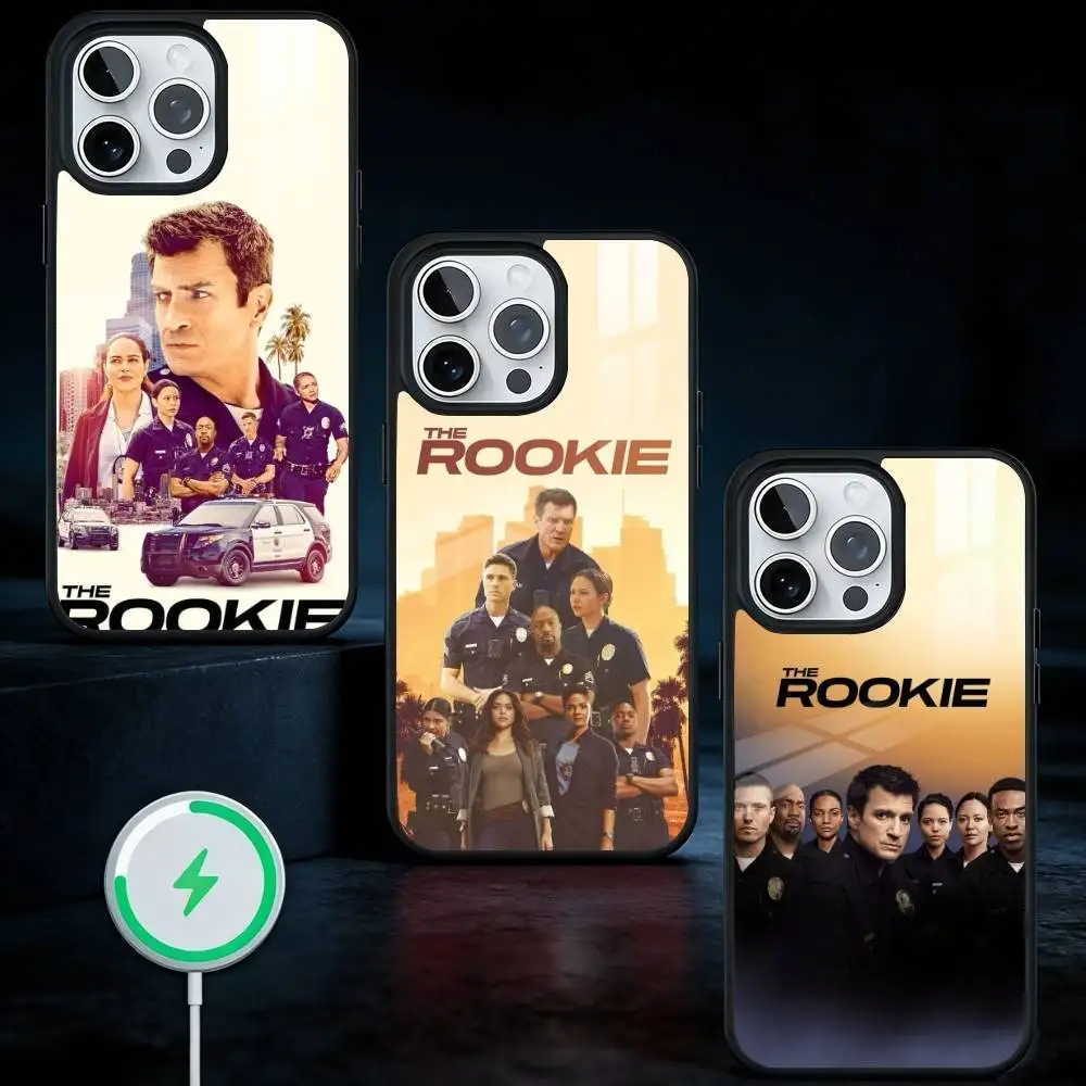 

TV T-The R-Rookie Phone Case For iPhone17,16,15,14,13 Plus,Pro Max Magnetic For Magsafe Wireless Charging