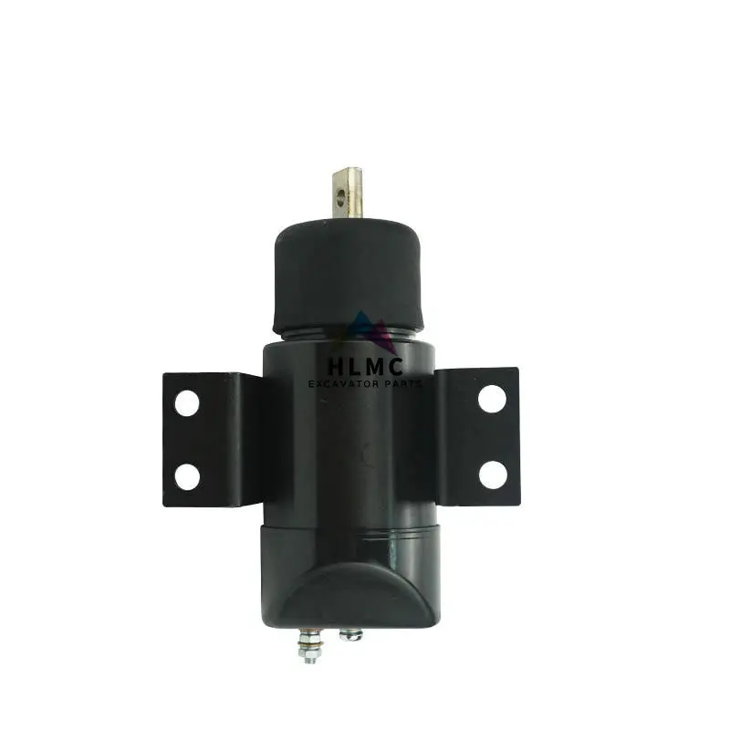 ME040145 Excavator Flameout Solenoid Valve 053400-0745 053400-73500 053400-1461 12V 24V Shut Off Solenoid Valve