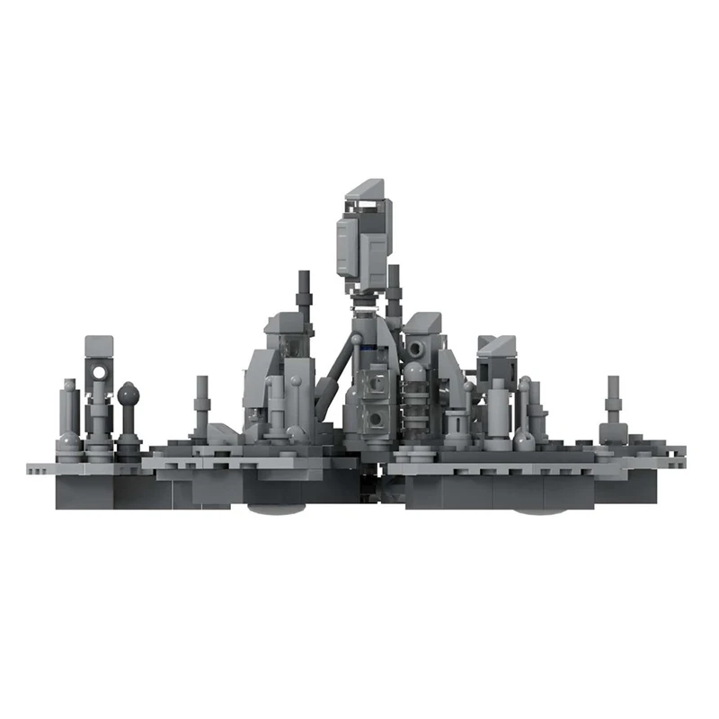 Populaire filmmodel MOC-bouwstenen Mini City of Atlantis Modulaire technologie Geschenken Vakantie Monteer kinderspeelgoedpak