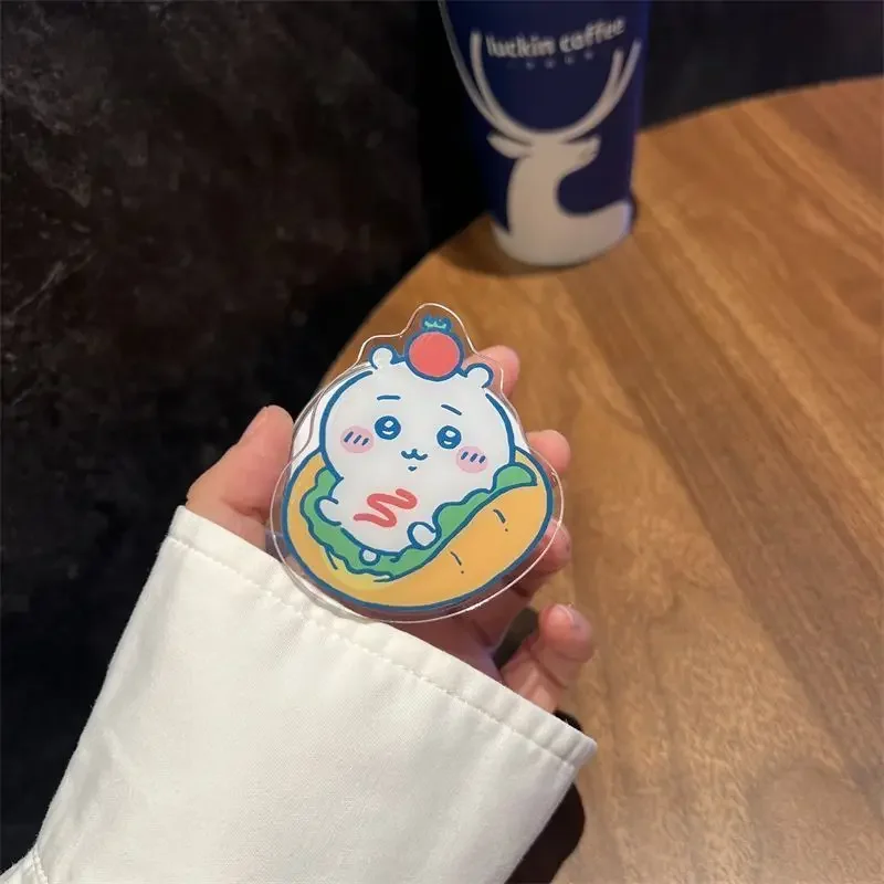 Coreia ins bonito dos desenhos animados jiyi-kawa soquete magnético pop griptok aperto tok airbag suporte para magsafe expansível suporte do telefone móvel