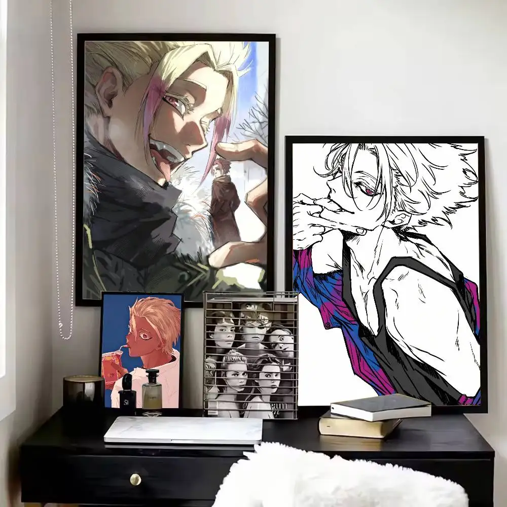 R-Ryusei S-Shidou Poster Versatile HD Waterproof Wall Art Self-Adhesive Decor for Any Space Ideal Gift