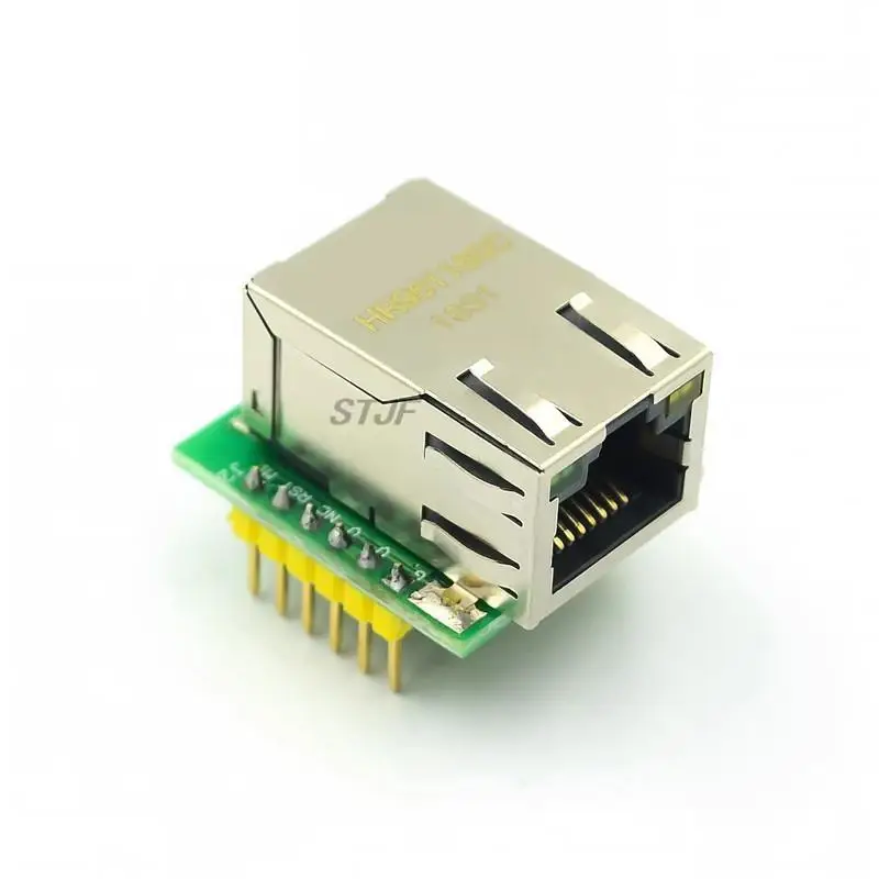 USR-ES1 W5500 Ethernet network module hardware SPI to LAN/ Ethernet TCP / IP 51 / STM32 microcontroller program over W5100