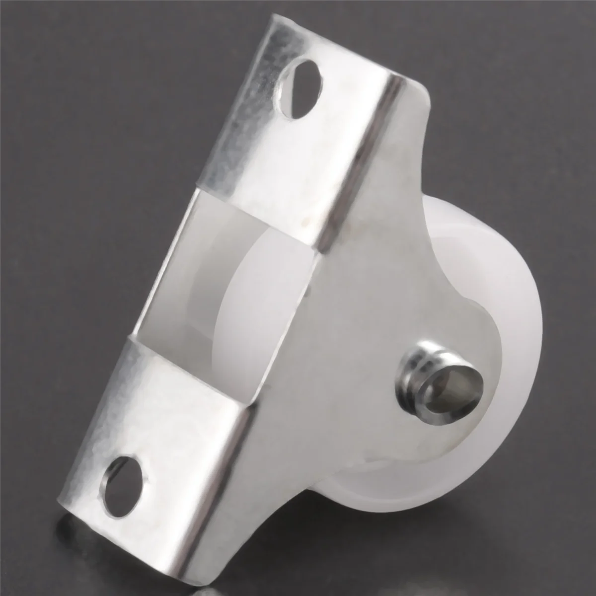 Plástico Branco Roda Caster Substituição, Móveis Roda, 25mm Diâmetro, 4 Pcs