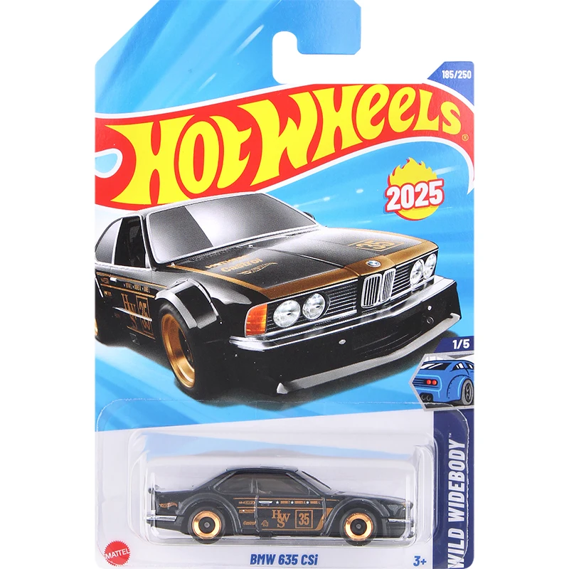 العجلات الساخنة C4982 2025 حالة H دودج فايبر GTS ماتيل دريم موبايل BMW 635 مازدا RX-7 دودج هيمي موستانج 1:64 نموذج سيارة لعبة