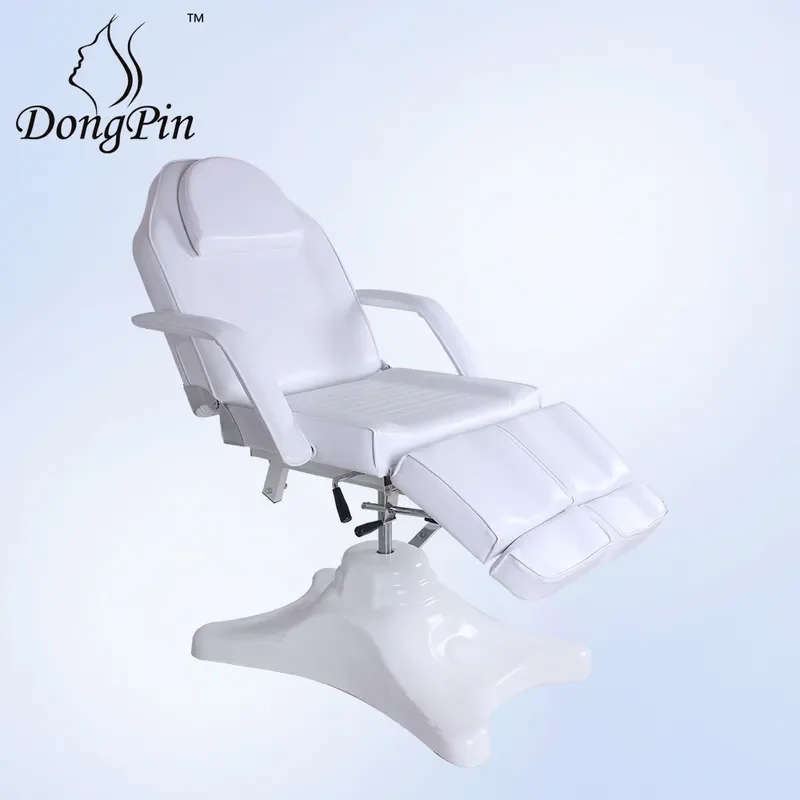 for 8243 Hydraulic Multifunctional Beauty Bed Split Legs Folding Massage Chair Medical Adjustment Embroidery Table