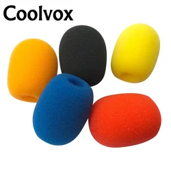 5pcs Conference Microphone Windscreen Foam sponge Cover recording studio equipment,inner diameter:1.3cm*3.6cm (about 0.5