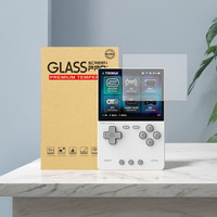 Ultra Clear Tempered Glass Screen Protector for Trimui Brick Game Console Offers 9H Scratch Resistance and Touch Sensitivity