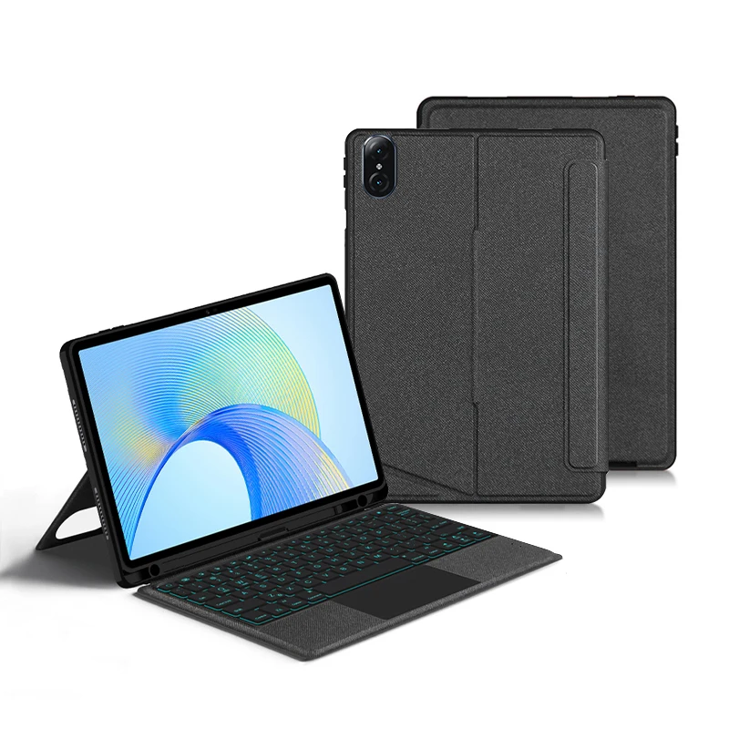 

Magic Keyboard Case For Huawei Honor Pad X9 11.5" 2023 ELN-W09 ELN-L09 Tablet Cover Spanish German AZERT English Keyboard