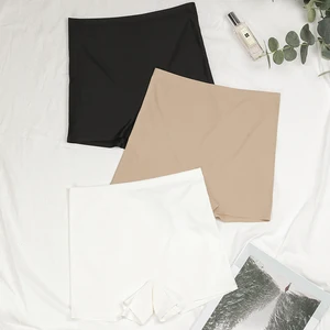 Damen -Sewed Ice Biker Höschen, weibliche Trainingslegings, Sport -Yoga -Hosen, monochromer Boxer, heißer Höschenverkauf 8 Hauptverkäufe China Höschen - №1