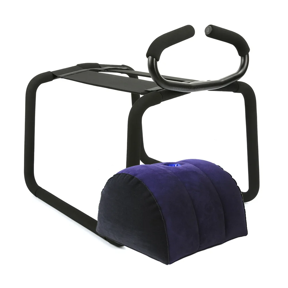 Multipurpose Postural assistance Adult Stool Good elasticity Fitness Couple Sex Chair with Soft pipes