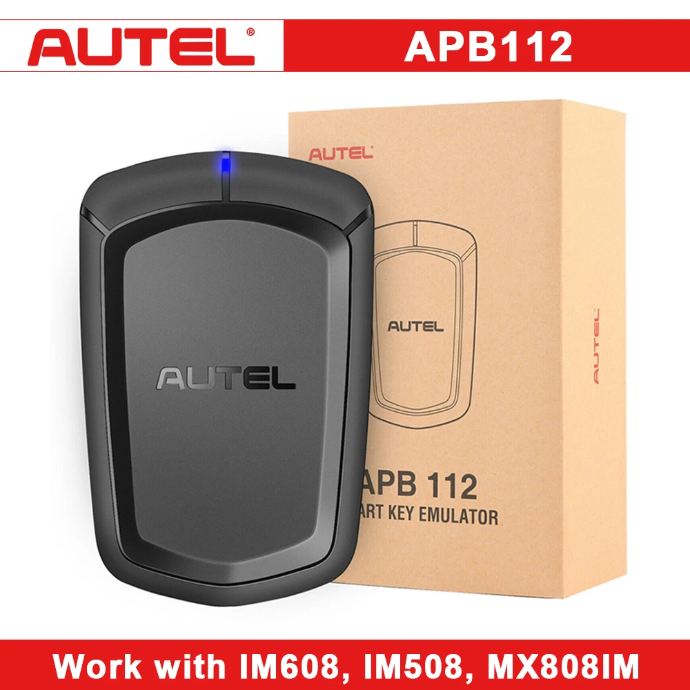 Autel APB112 Smart Key Simulator Original IMMO Accessory Works with Autel MaxiIM IM608/ IM508 / IM1