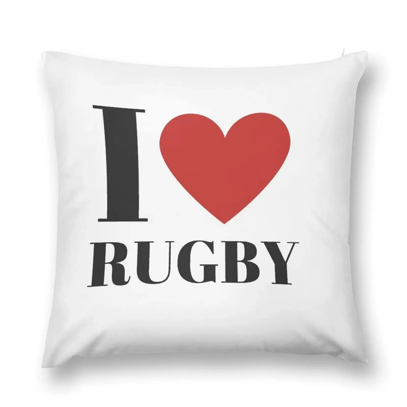 I Love Rugby Throw Pillow christmas decorations 2025 Couch Pillows pillow