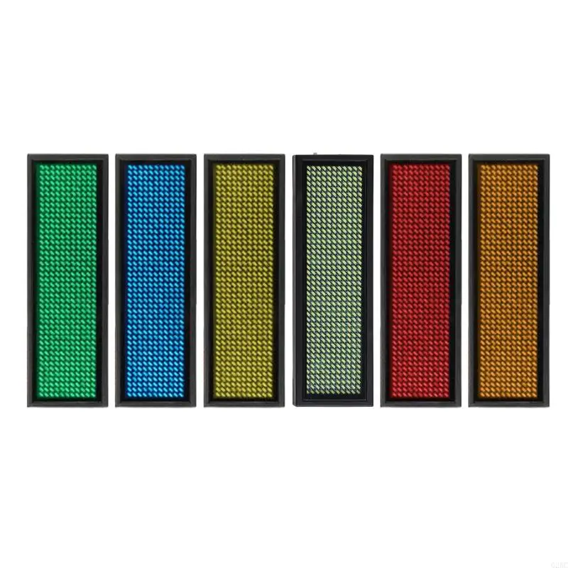 Nom LED G2AC Badge réutilisable Prix Signe numérique pour boutique restauration