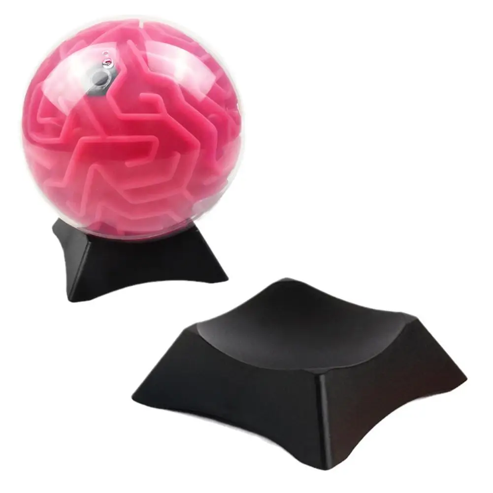 

3pcs Ball Stand Display Holder Soccer Football Basketball Volleyball Rugby Crystal Labyrinth Maze Ball Toy Stand Home Decoration