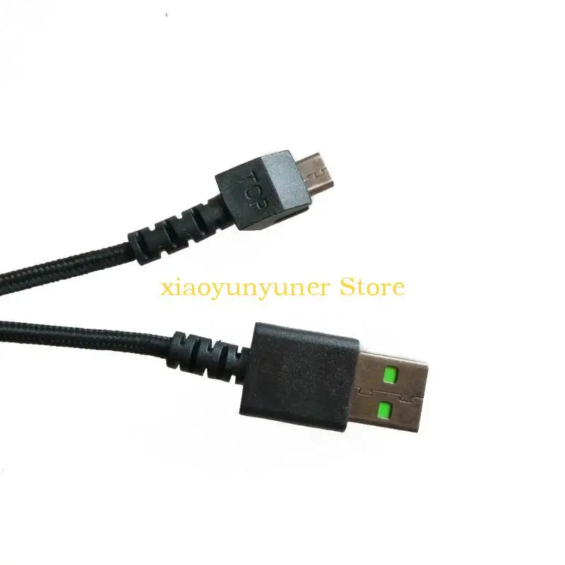 P9JB خطوط الماوس المتينة استبدال PVC USB شحن كابل الماوس ل Hyperflux Mouse