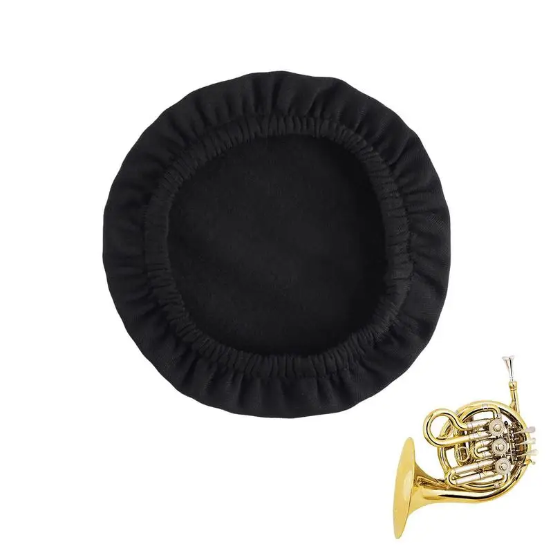 

Sax Trumpet Horn Mute Hat Cover Universal Polyester Cotton Waterproof Music Instrument Bell Cover Music Instrument Bell Cover