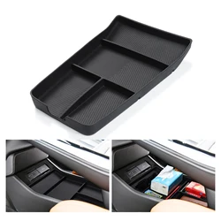 for Xpeng G9 2023-2025 2026 Center Console Storage Box Car Central Lower Layer Tray Silicone Organizer Accessories Tidying