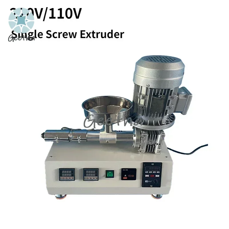 20mm/25mm/28mm/30mm/ Single Screw Extruder Laboratory Plastic ABS PP Extruder Machine Polymer Extrusion Traction Water Tank