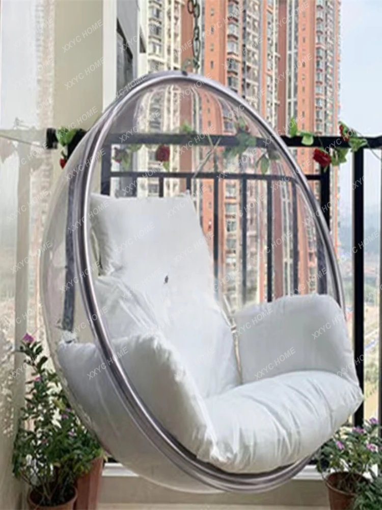 Prodgf 1Pcs A Set transparent ins Hanging Swing Bubble Chair